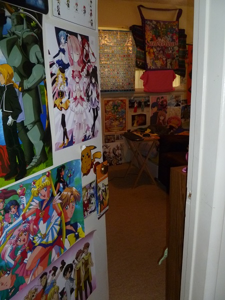 Featured image of post Bedroom With Anime Posters - But the bedroom is nice.