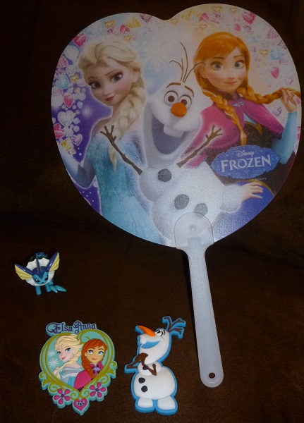 Frozen fan and magnets